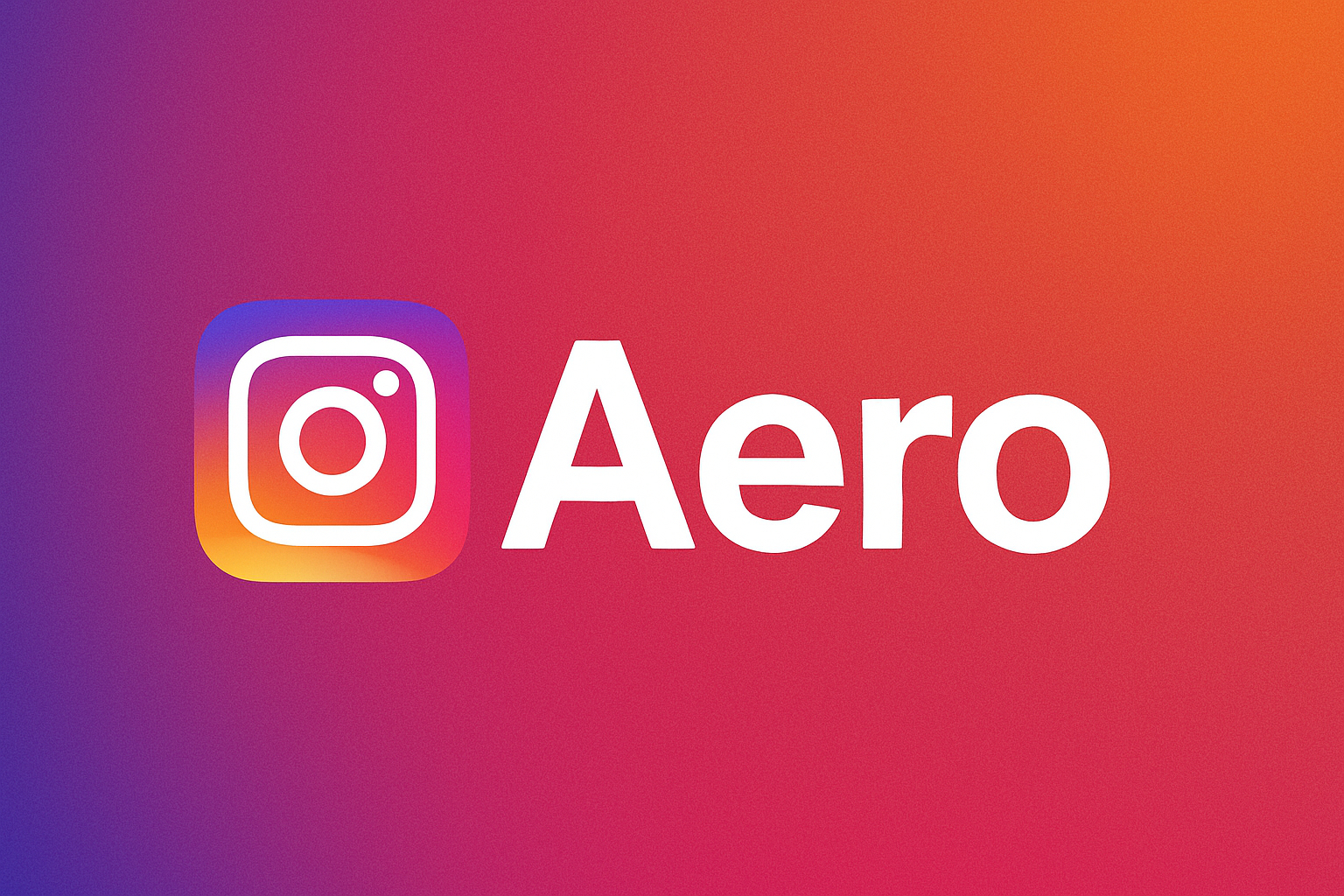 Instagram Aero